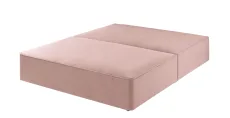 Classic Divan Base - Greek Islands Blush, No Drawers, King