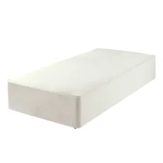 Classic Divan & Mattress Set - Greek Islands Stone, No Drawers, Single, Firm