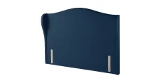 Classic Woodburn Headboard - Seven Navy, Emperor Classic Woodburn Headboard - Seven Navy, Emperor