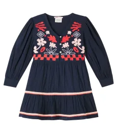 Clip embroidered cotton dress Clip embroidered cotton dress