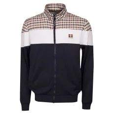 Club Check Shoulder Track Top Club Check Shoulder Track Top