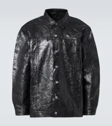 Coated denim jacket Coated denim jacket
