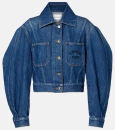 Cocoon cropped denim jacket Cocoon cropped denim jacket