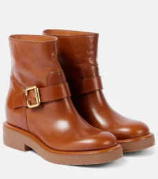 Coddington leather biker boots
