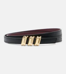Coil leather belt Coil leather belt