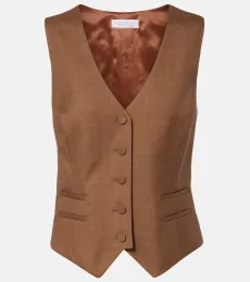 Coleridge wool and silk vest Coleridge wool and silk vest