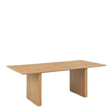 Colima 210cm Dining Table In Oak Colima 210cm Dining Table In Oak