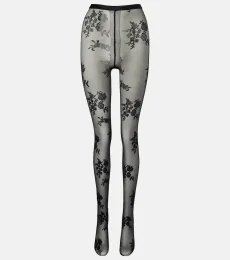 Collants à fleurs Collants à fleurs