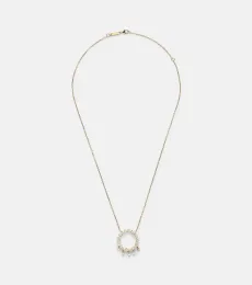 Collar de oro de 18 ct con diamantes Collar de oro de 18 ct con diamantes
