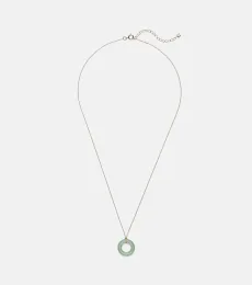 Collar Donut de oro de 14 ct con jade Collar Donut de oro de 14 ct con jade