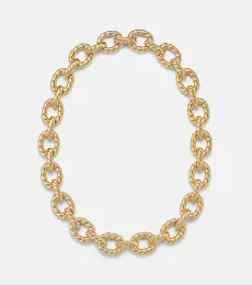 Collier chaîne Sculpted Cable en or 18 ct