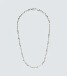Collier DY Madison en argent sterling 925 et or 18 ct Collier DY Madison en argent sterling 925 et or 18 ct