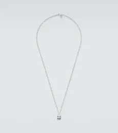 Collier en or blanc 14 ct et diamants Collier en or blanc 14 ct et diamants