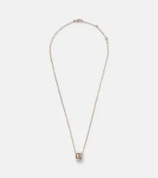 Collier Iconica en or rose 18 ct et diamants