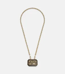 Collier Scapular en or 18 ct, ébène et diamants Collier Scapular en or 18 ct, ébène et diamants