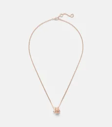 Collier Serpenti Viper en or rose 18 ct et diamants Collier Serpenti Viper en or rose 18 ct et diamants