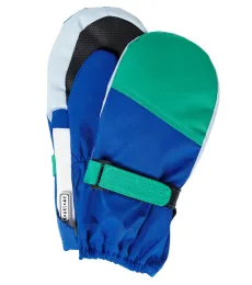 Colorblocked fleece-lined ski mittens Colorblocked fleece-lined ski mittens