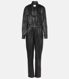 Combi-pantalon en cuir synthétique Combi-pantalon en cuir synthétique