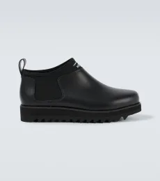 Comme des GarÃons Homme Logo leather boots Comme des GarÃons Homme Logo leather boots