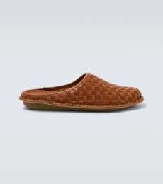 Comme des Garçons Homme x VIBAe mules de piel y ante Comme des Garçons Homme x VIBAe mules de piel y ante