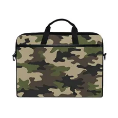 Computer Bag Camouflage Green Camo Laptop Sleeve Case Briefcase Messenger Sleeve Laptop Shoulder Bag fits 13 Inch 14 Inch 14.5 Inch Laptop for Women Men Office Kids School Computer Bag Camouflage Green Camo Laptop Sleeve Case Briefcase Messenger Sleeve Laptop Shoulder Bag fits 13 Inch 14 Inch 14.5 Inch Laptop for Women Men Office Kids School