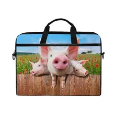 Computer Bag Cute Funny Pig Laptop Sleeve Case Briefcase Messenger Sleeve Laptop Shoulder Bag fits 13 Inch 14 Inch 14.5 Inch Laptop for Women Men Office Kids School Computer Bag Cute Funny Pig Laptop Sleeve Case Briefcase Messenger Sleeve Laptop Shoulder Bag fits 13 Inch 14 Inch 14.5 Inch Laptop for Women Men Office Kids School