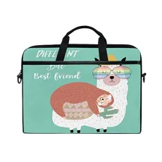 Computer Bag Cute Sloth Lama Laptop Sleeve Case Briefcase Messenger Sleeve Laptop Shoulder Bag fits 13 Inch 14 Inch 14.5 Inch Laptop for Women Men Office Kids School Computer Bag Cute Sloth Lama Laptop Sleeve Case Briefcase Messenger Sleeve Laptop Shoulder Bag fits 13 Inch 14 Inch 14.5 Inch Laptop for Women Men Office Kids School