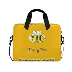 Computer Carrying Case for Adult Kids Laptop Bag Bee Honey Computer Bags 13-15.6 inch Laptop Sleeve Case Laptop Shoulder Bag Laptop Carrying Bag with Strap Handle Computer Carrying Case for Adult Kids Laptop Bag Bee Honey Computer Bags 13-15.6 inch Laptop Sleeve Case Laptop Shoulder Bag Laptop Carrying Bag with Strap Handle