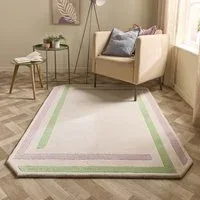Contour Rug Lavender Green