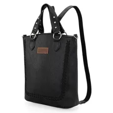 Convertible Backpack Purse for Women Vintage Tote Bag Multifunction Shoulder Bag, Backpack Black, M, Wg94g-9110bk Convertible Backpack Purse for Women Vintage Tote Bag Multifunction Shoulder Bag, Backpack Black, M, Wg94g-9110bk