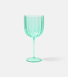 Copa de vino de vidrio