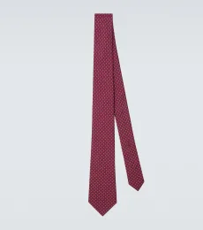 Corbata Archivio de seda jacquard Corbata Archivio de seda jacquard