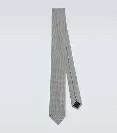 Corbata de jacquard de seda Corbata de jacquard de seda