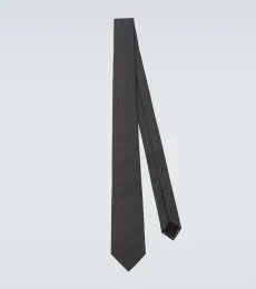Corbata GG de seda en jacquard