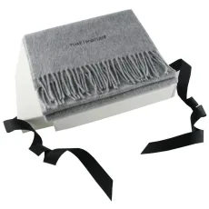 Corporate Branded Grey Cashmere Scarf Corporate Branded Grey Cashmere Scarf