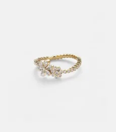 Cosmos Fleur 18kt gold ring with diamonds Cosmos Fleur 18kt gold ring with diamonds