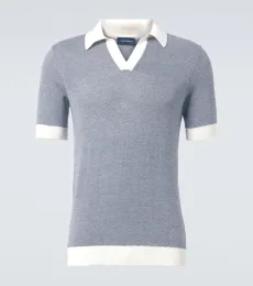 Cotton and linen Polo Shirt Cotton and linen Polo Shirt