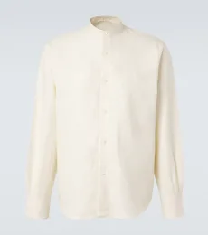 Cotton and linen shirt