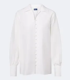 Cotton and silk blouse