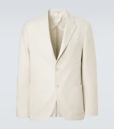 Cotton and wool blazer Cotton and wool blazer