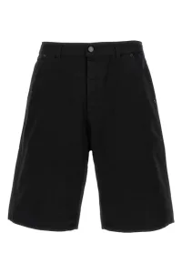 Cotton bermuda shorts - Black Cotton bermuda shorts - Black