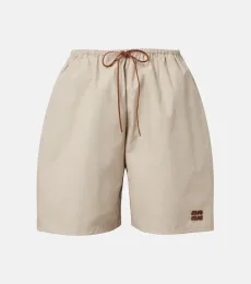 Cotton-blend Bermuda shorts Cotton-blend Bermuda shorts