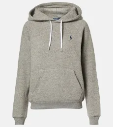 Cotton-blend jersey hoodie Cotton-blend jersey hoodie