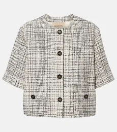 Cotton-blend tweed jacket Cotton-blend tweed jacket