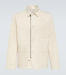 Cotton blouson jacket Cotton blouson jacket