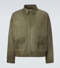 Cotton blouson jacket Cotton blouson jacket