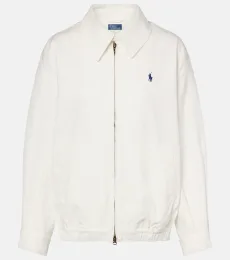 Cotton blouson jacket Cotton blouson jacket