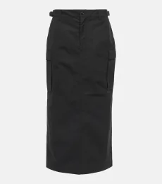 Cotton cargo midi skirt Cotton cargo midi skirt
