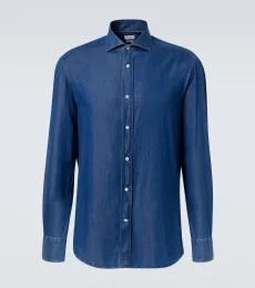 Cotton denim shirt Cotton denim shirt