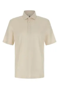 Cotton polo shirt - Beige